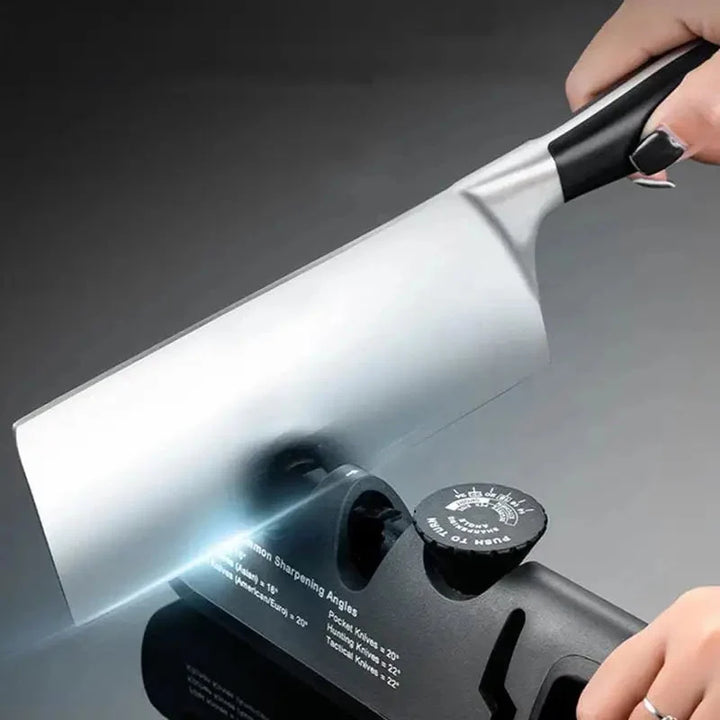 4-w-1 profesjonalna ostrzałka do noży – Wielofunkcyjne narzędzie kuchenne