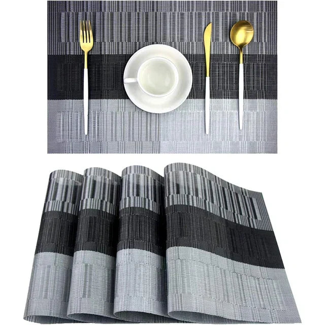TableWove – Luksusowe, odporne na ciepło, zmywalne podkładki stołowe