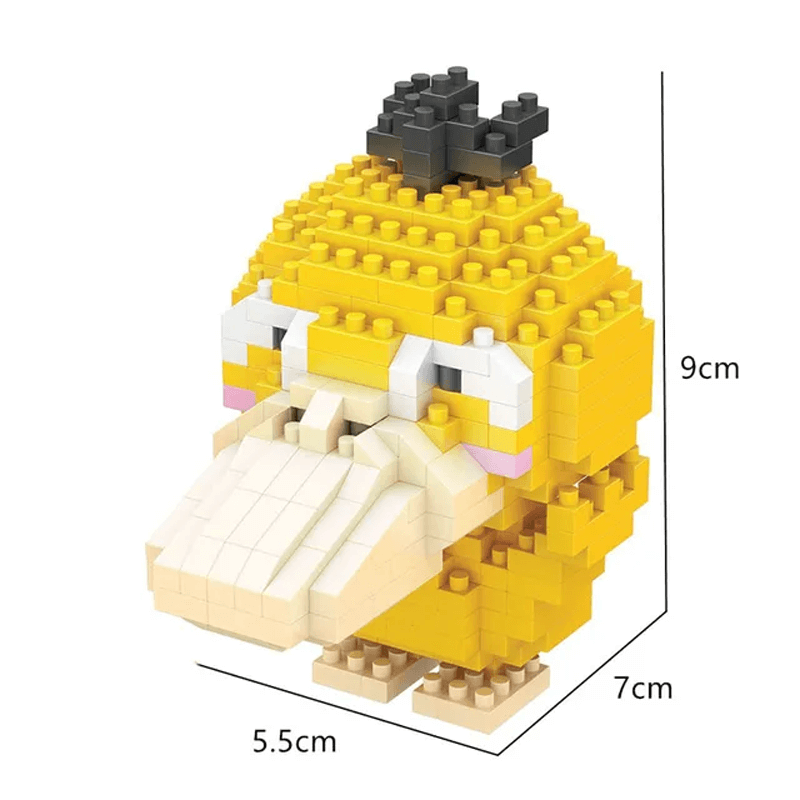 Poke Postacie Nanoblocks Anime Klocki Budowlane