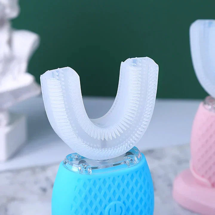 Ultradźwiękowa szczoteczka do zębów z 360°-czyszczeniem