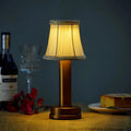 Elegancka bezprzewodowa lampa stołowa LED Silk Touch – nowoczesna elegancja