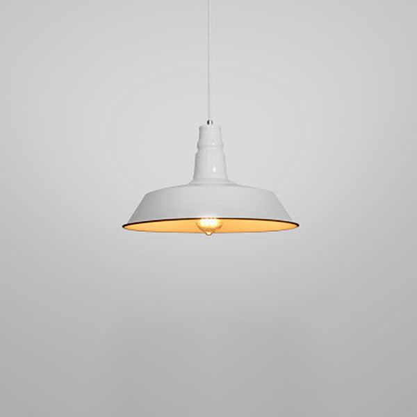 Nowoczesna industrialna lampa sufitowa z okrągłego żelaza