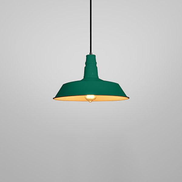 Nowoczesna industrialna lampa sufitowa z okrągłego żelaza