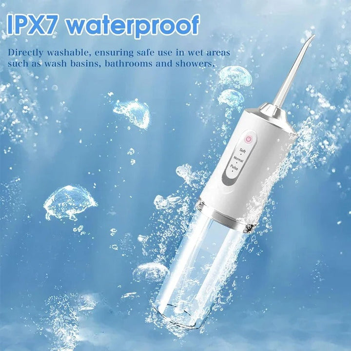 Bezprzewodowy Irrigator do Zębów – Przenośny Ładowany Oral Irrigator do Głębokiego Czyszczenia