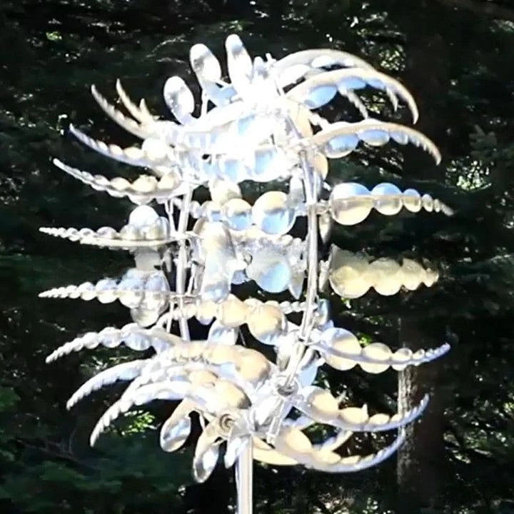 Nowa Anty-Rdza Magiczna Metalowa Wiatrak-Kinetyczne Metalowe Wiatrowskazy
