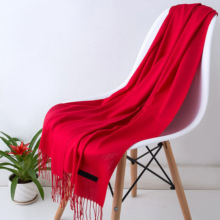 Kaszmirek Szalik dla kobiet Miękki Ciepły Zimowy Szal