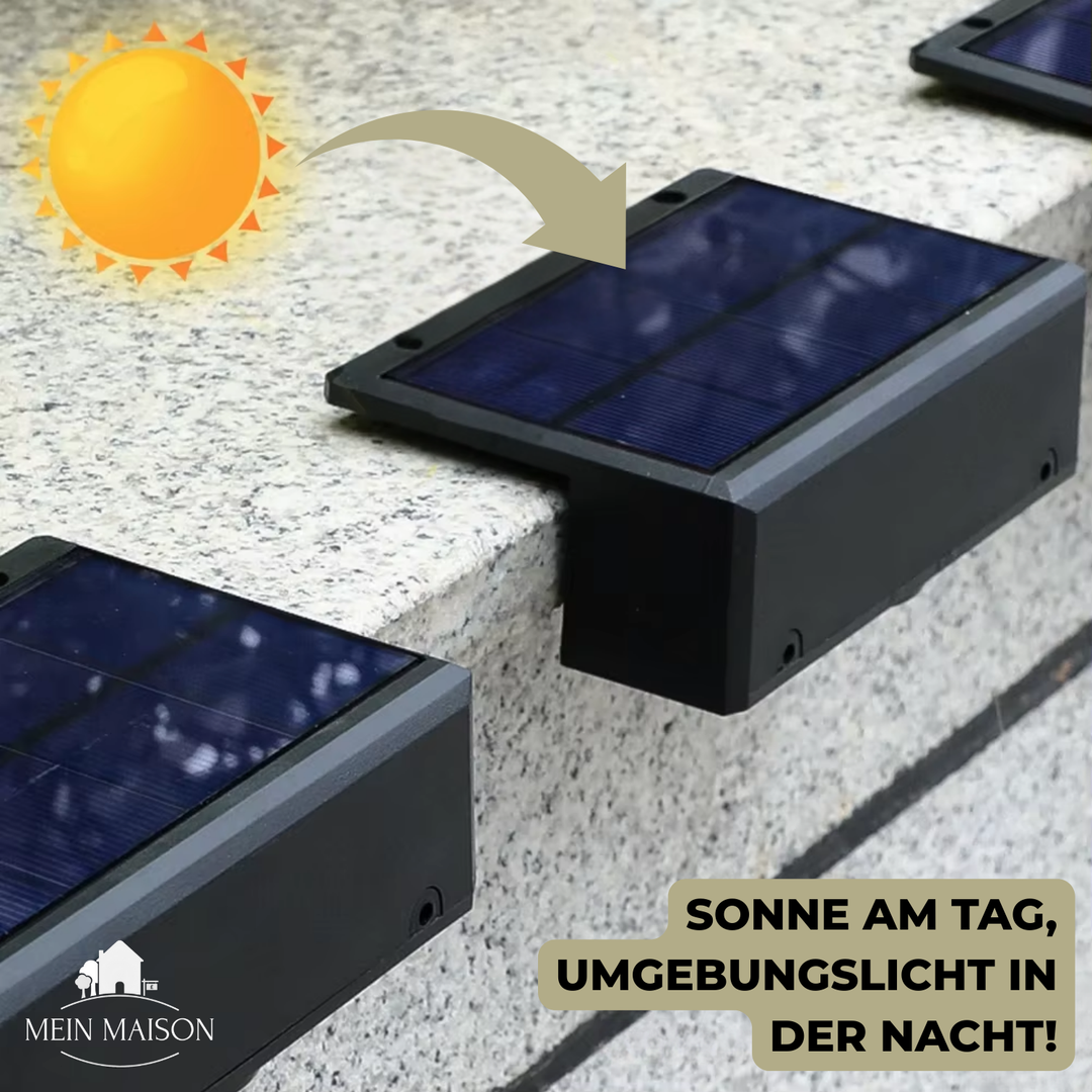 Carvallo Lampa Ogrodowa | Energia Słoneczna LED | Ciepłe i Kolorowe Oświetlenie | Wodoodporność IP65