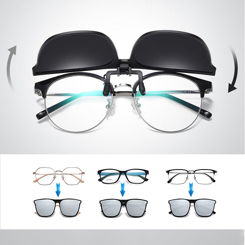 Okulary przeciwsłoneczne clip-on nowej generacji – elegancka ochrona UV