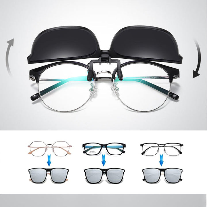 Okulary przeciwsłoneczne clip-on nowej generacji – elegancka ochrona UV