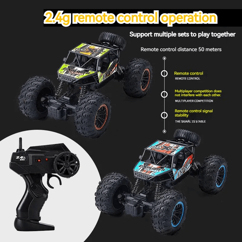 Zdalnie Sterowany Off-Road – 2.4G RC Buggy do Wspinaczki i Terenu, Zabawka Truck do Wszystkich Rodzajów Terenu