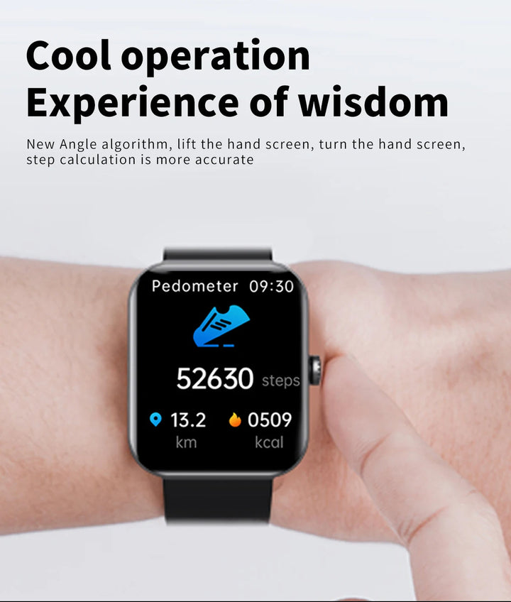 Pomiar glukozy we krwi Smartwatch | Inteligentny zegarek do nieinwazyjnego testowania glukozy we krwi