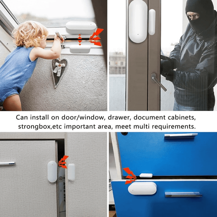 Inteligentny czujnik drzwi z WiFi i Bluetooth