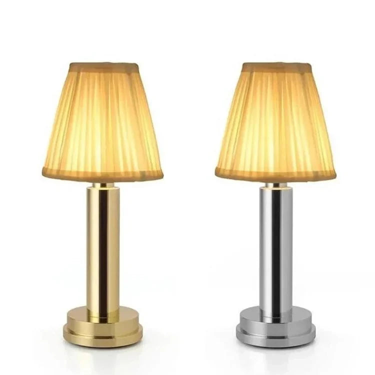 Elegancka bezprzewodowa lampa stołowa LED Silk Touch – nowoczesna elegancja