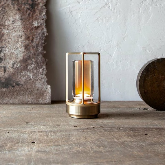Carvallo – Elegancka Dimmbar Lampa Stołowa z Kryształem