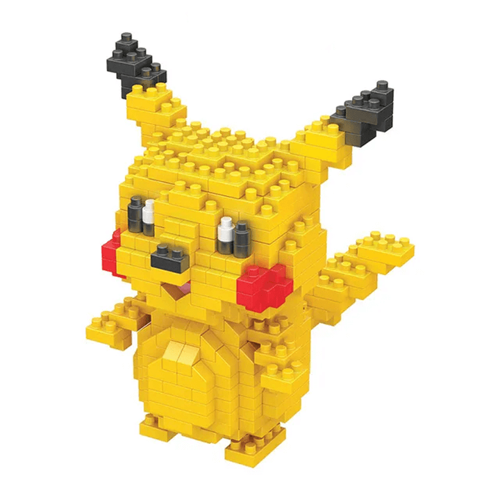 Poke Postacie Nanoblocks Anime Klocki Budowlane