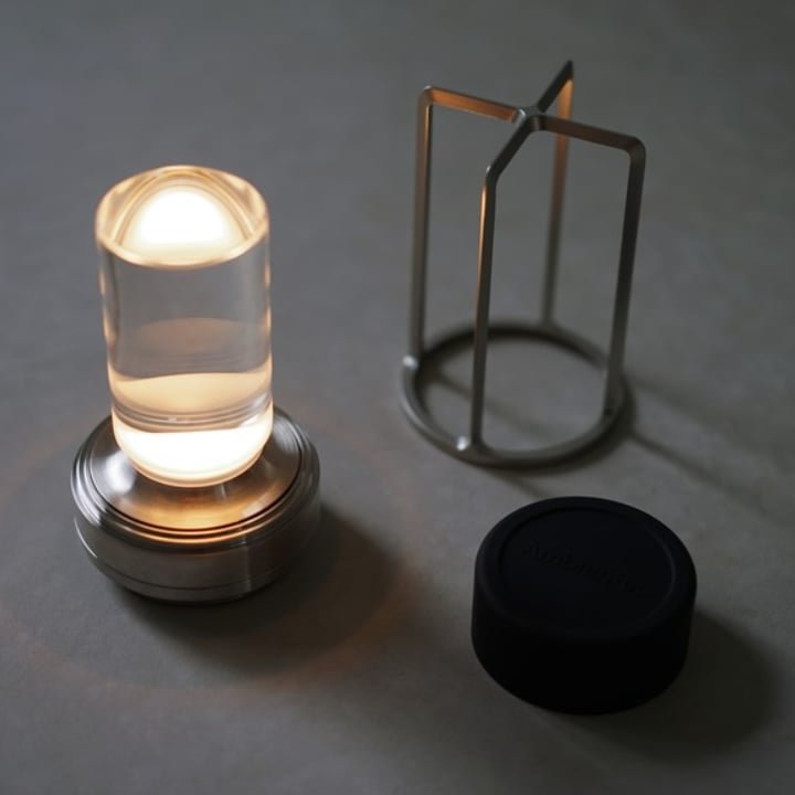 Carvallo – Elegancka Dimmbar Lampa Stołowa z Kryształem