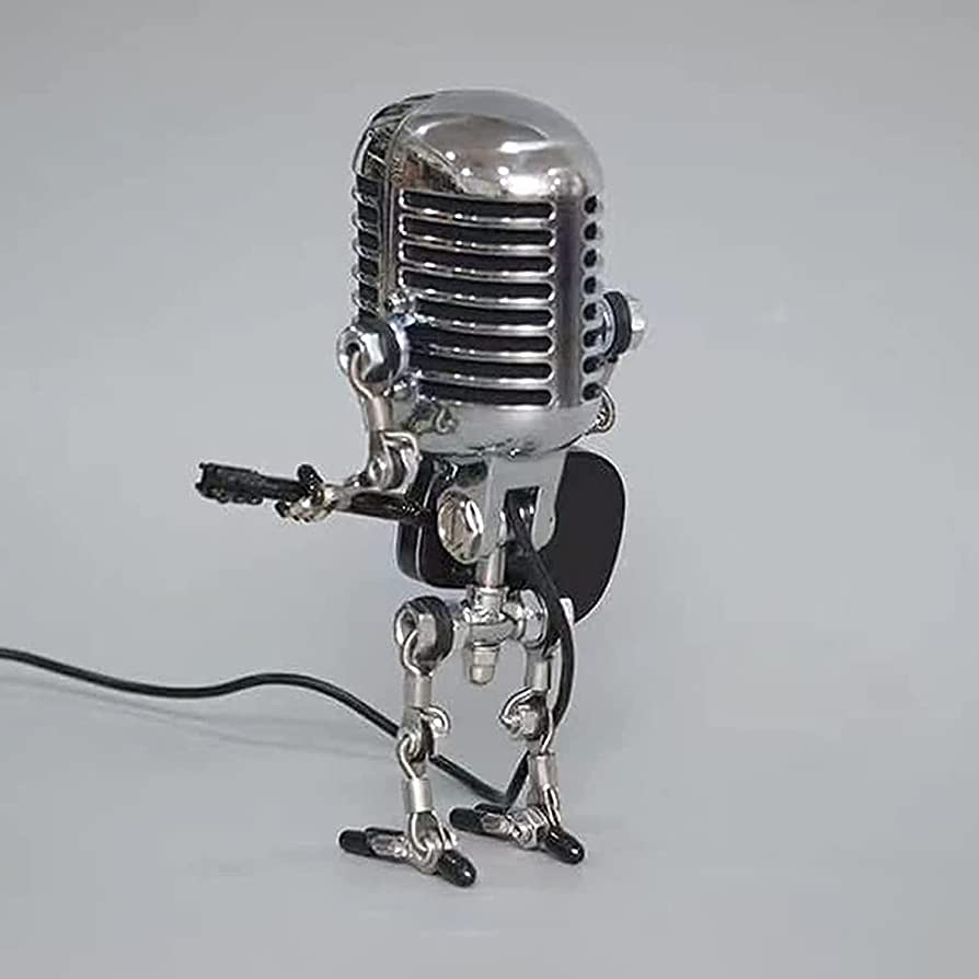 RobotLamp Mikrofon Robot lampa biurkowa