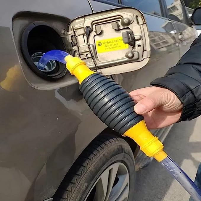 Carvallo | Pompa ręczna FlowMaster One | Ręczna pompa do benzyny, wody i oleju | Przenośna i bezprądowa | Do samochodu, łodzi i ogrodu