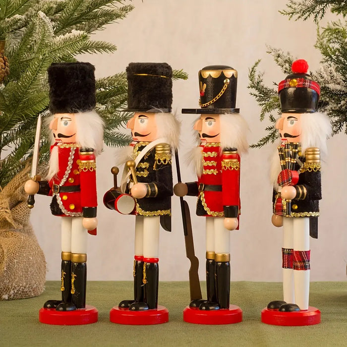 NutcrackerJoy - Figurki żołnierza Dziadka do Orzechów na ponadczasową dekorację świąteczną