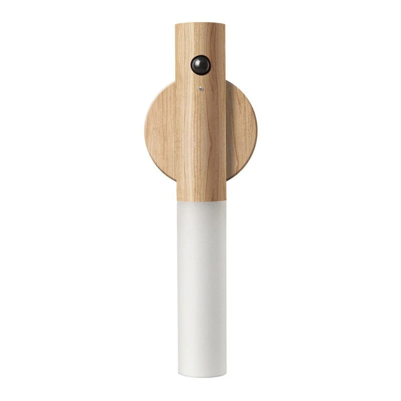 Ładowalna lampa ścienna LED – Lampa z czujnikiem ruchu USB z magnesem do sypialni, salonu i schodów
