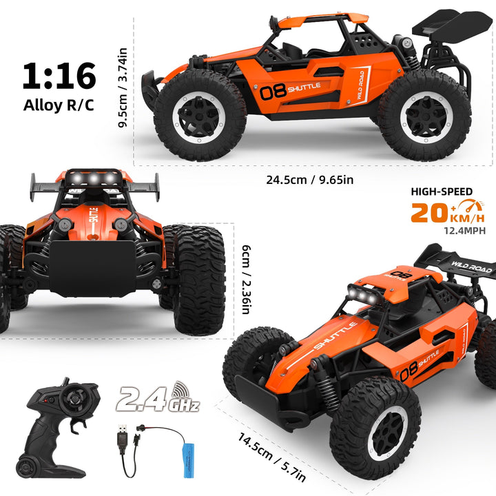 Zdalnie Sterowany Off-Road Samochód Wyścigowy z Stopu