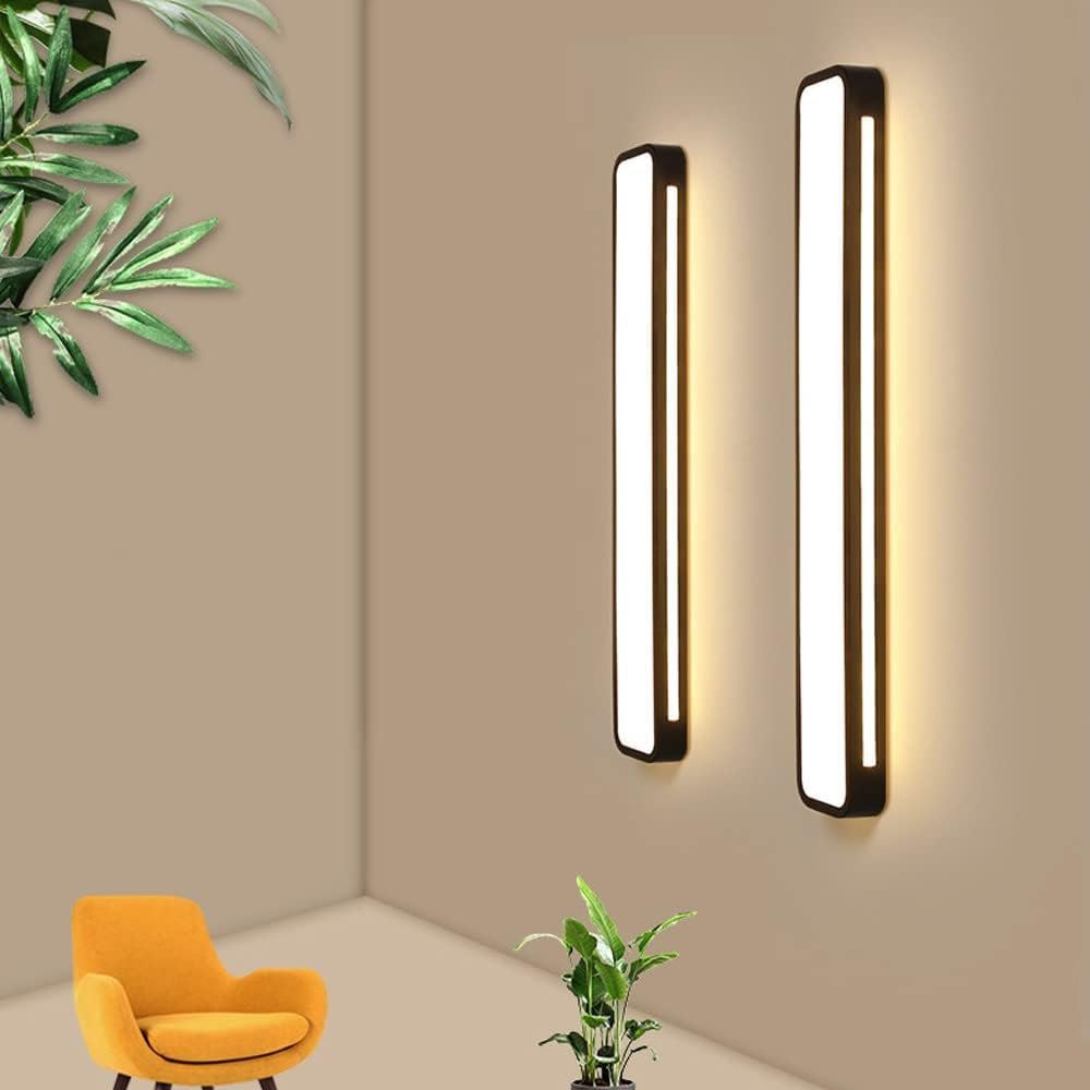 Nordycki Styl Długa Lampa LED sufitowa – Minimalistyczny Design