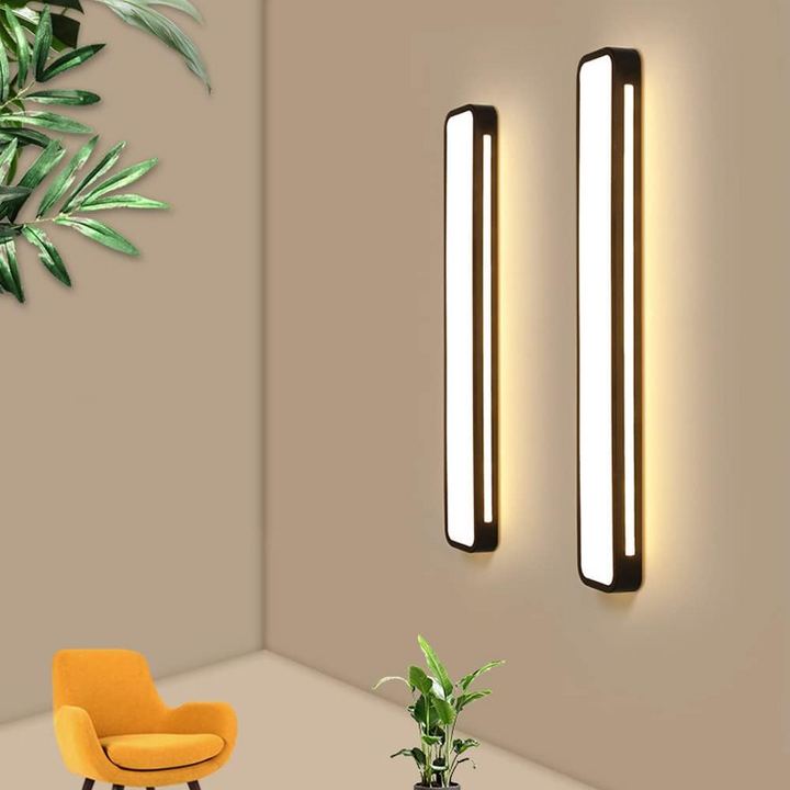 Nordycki Styl Długa Lampa LED sufitowa – Minimalistyczny Design