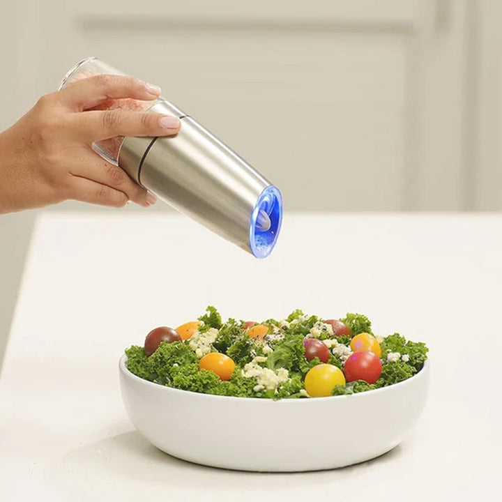 Carvallo - Automatyczny elektryczny młynek do soli i pieprzu z indukcją grawitacyjną