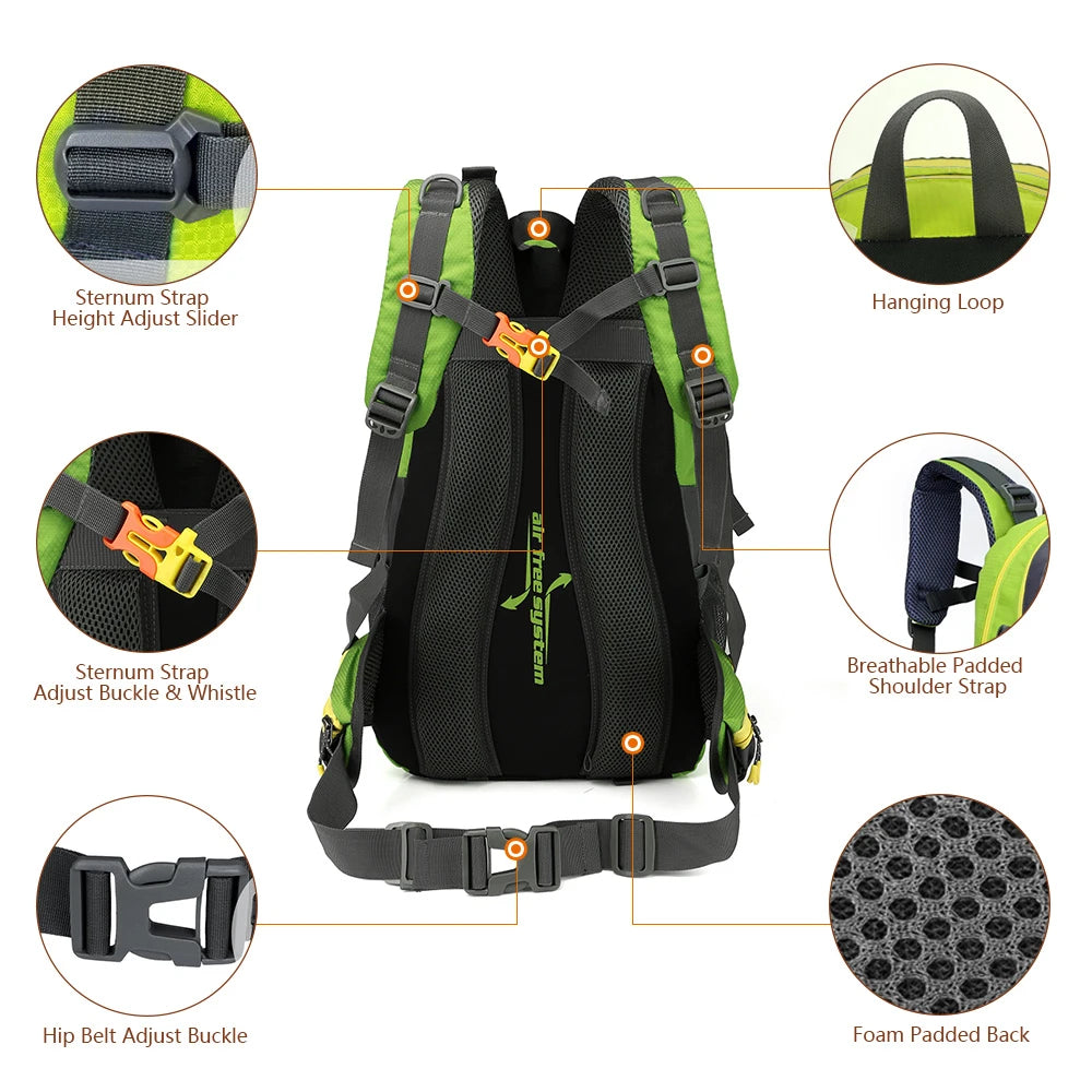 Wodoodporny plecak 40L
