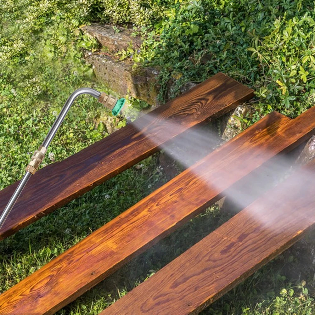 Zestaw teleskopowych końcówek do myjek ciśnieniowych 4000 PSI do czyszczenia rynien, odpływów dachowych i ścian