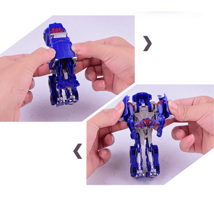 Dynamiczny Transformujący Robot Samochód - Zabawka Optimus, 1-etapowa Transformacja, Robot i Dinozaur Figurki Akcji dla Chłopców