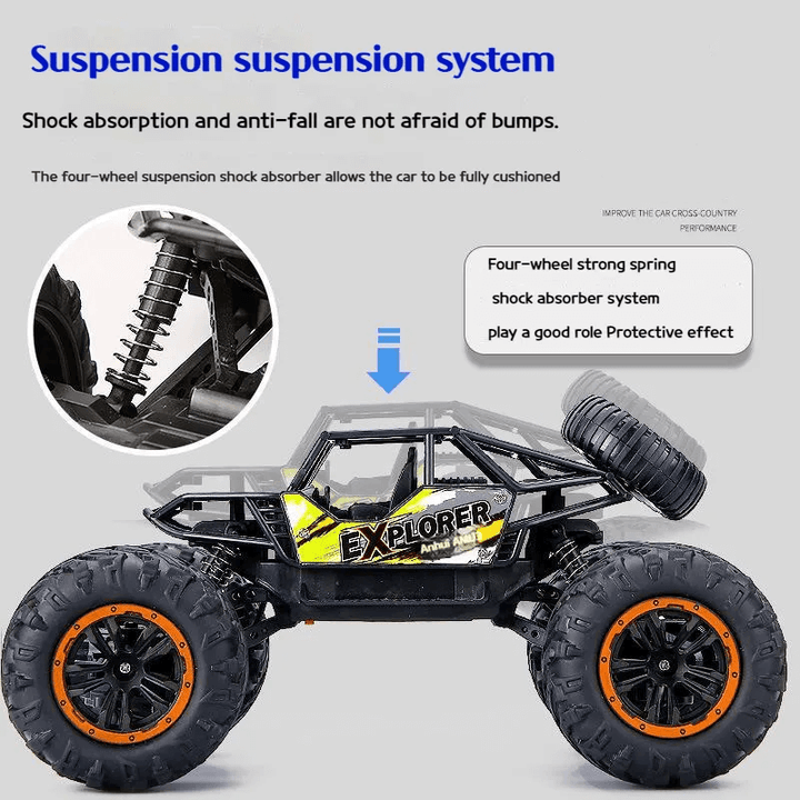 Zdalnie Sterowany Off-Road – 2.4G RC Buggy do Wspinaczki i Terenu, Zabawka Truck do Wszystkich Rodzajów Terenu