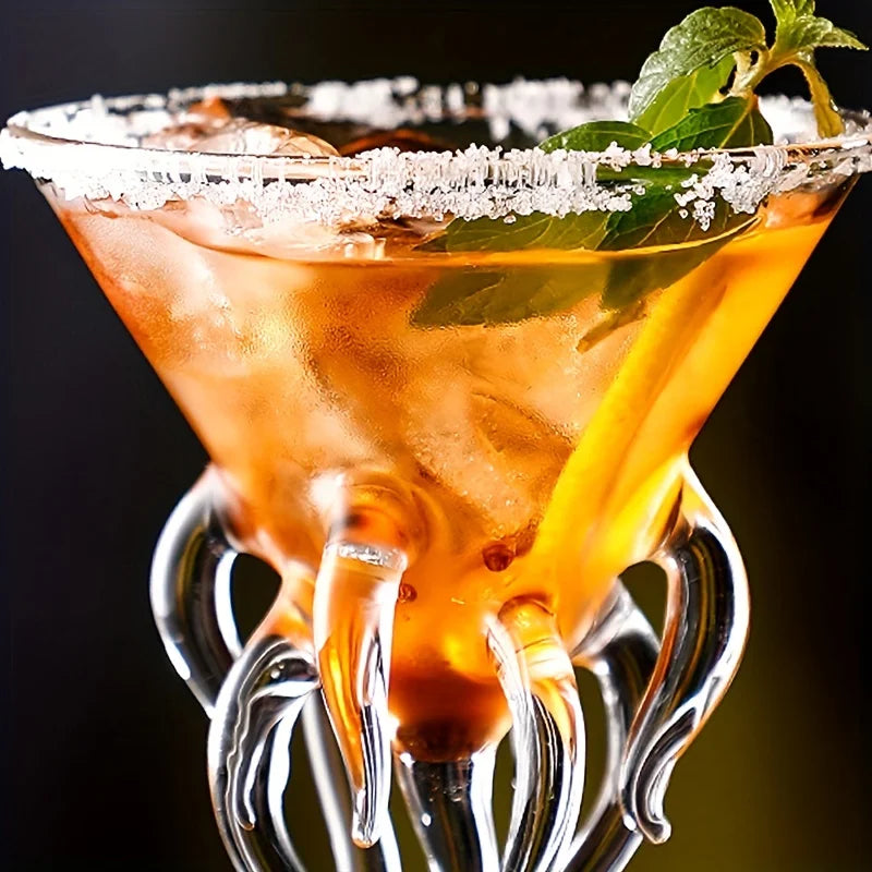 Carvallo - Unikalny kieliszek Martini inspirowany ośmiornicą dla stylowych domowych barów