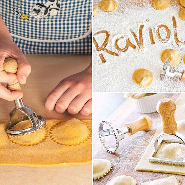 Zestaw stempla do ravioli gourmet – twórz idealnie zapieczętowane kluski z łatwością