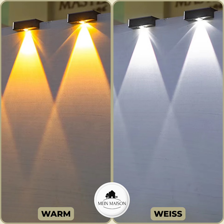Carvallo Lampa Ogrodowa | Energia Słoneczna LED | Ciepłe i Kolorowe Oświetlenie | Wodoodporność IP65