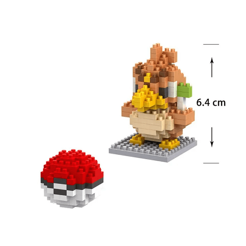 Poke Postacie Nanoblocks Anime Klocki Budowlane