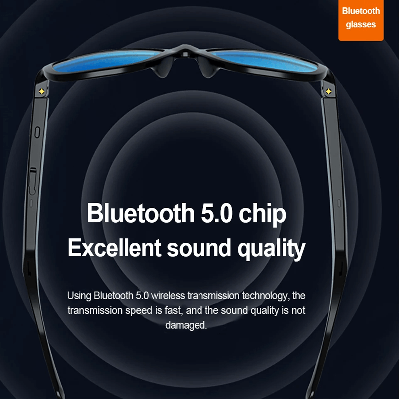 Inteligentne okulary Bluetooth z głośnikiem