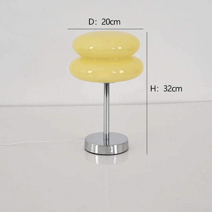 Carvallo - Elegancka lampa stołowa z kulinarną elegancją