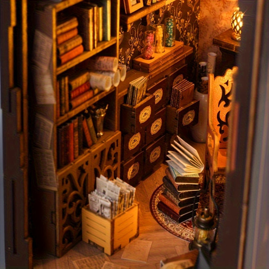 Magiczne Domki Książkowe – 3D Drewniane Puzzle dla Kreatywnych Budowniczych