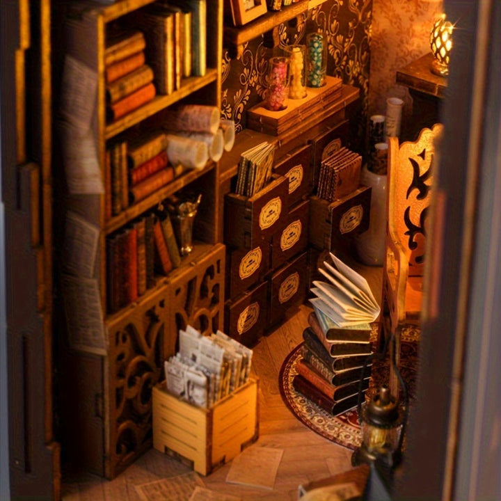 Magiczne Domki Książkowe – 3D Drewniane Puzzle dla Kreatywnych Budowniczych