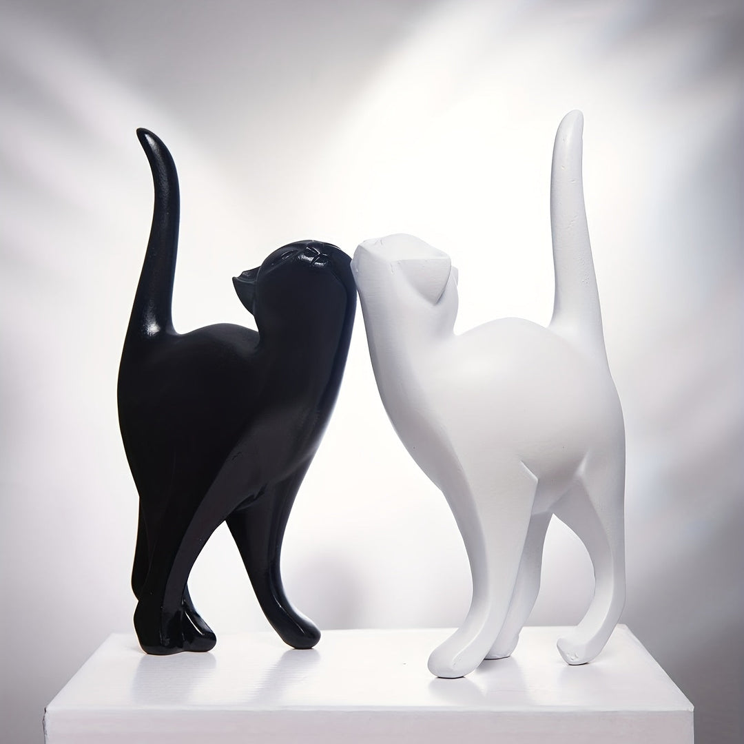 Nowoczesna figura kota – stylowa i zabawna dekoracja