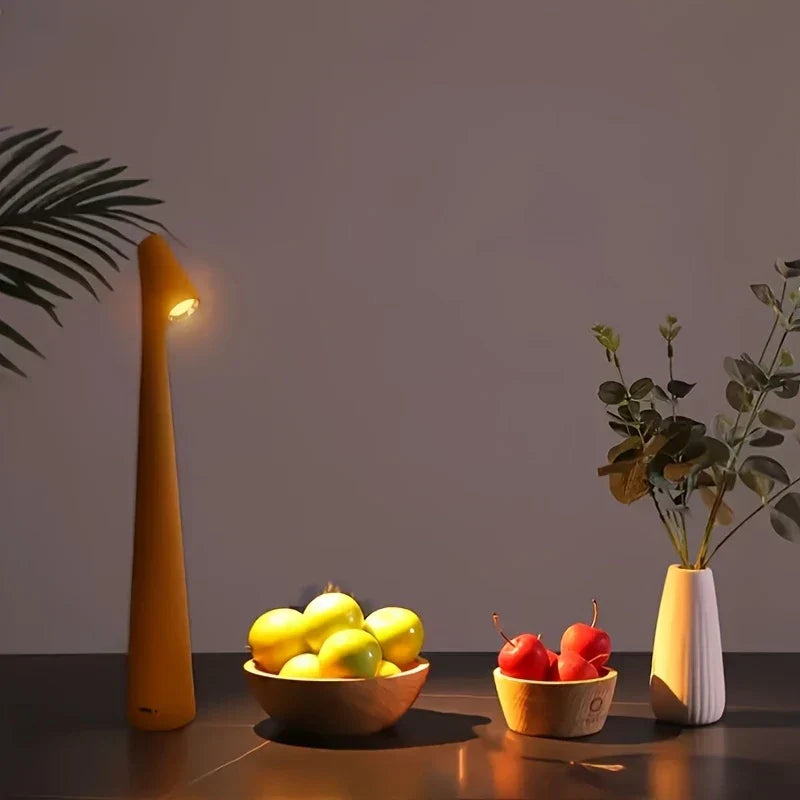 Nowoczesna Lampa Stołowa LED Bezprzewodowa z Dotykowym Sterowaniem