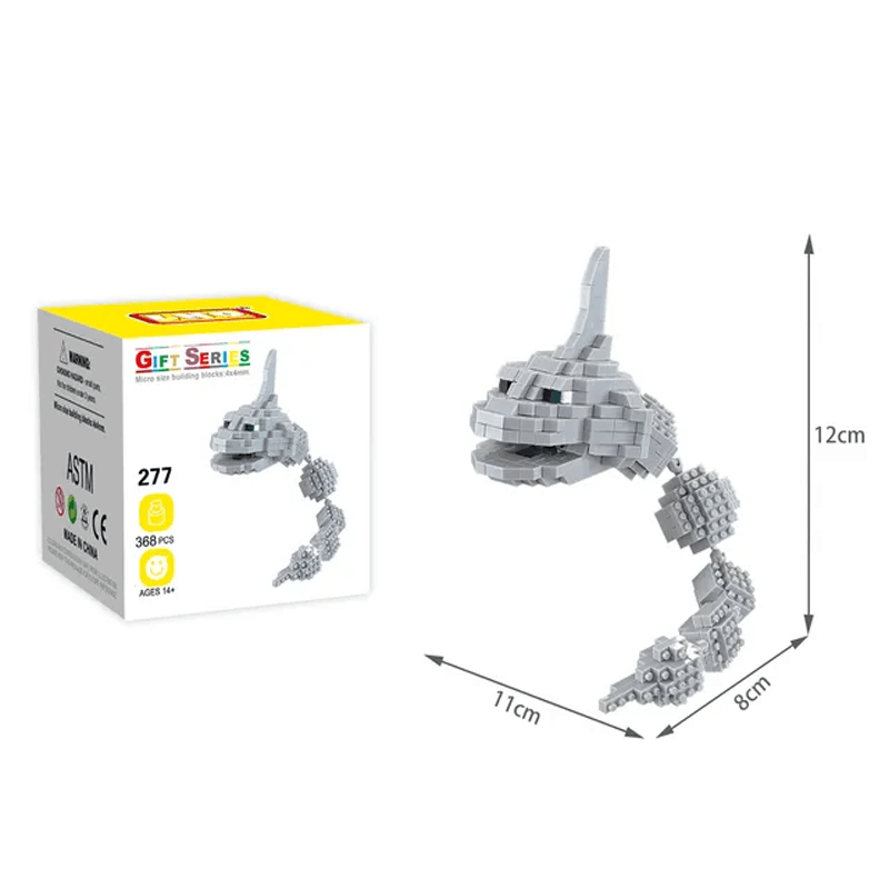 Poke Postacie Nanoblocks Anime Klocki Budowlane