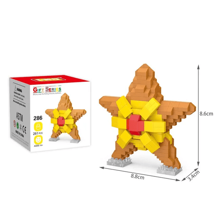 Poke Postacie Nanoblocks Anime Klocki Budowlane