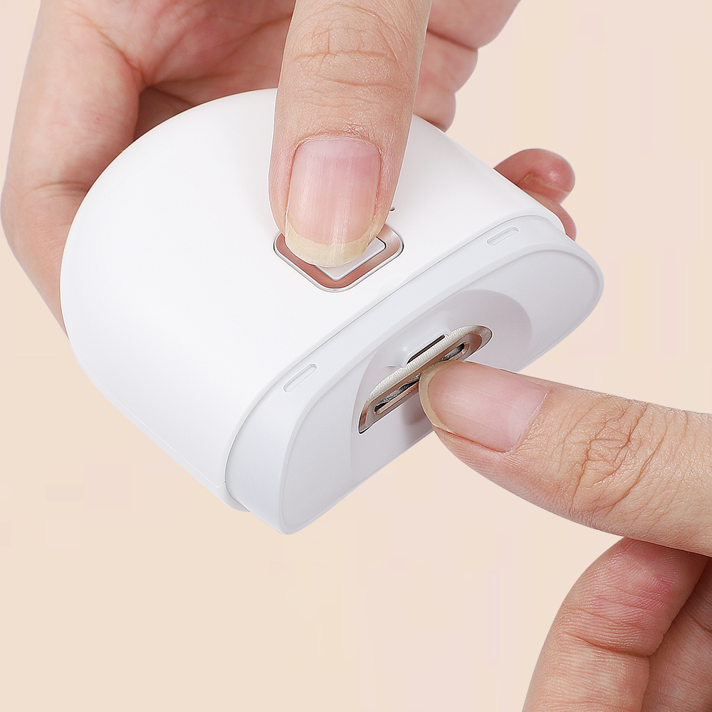 Elektryczny obcinacz do paznokci, automatyczne polerowanie i manicure