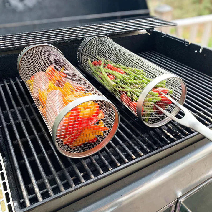 SizzleCraft - Premium kosz grillowy do smakowitego grillowania