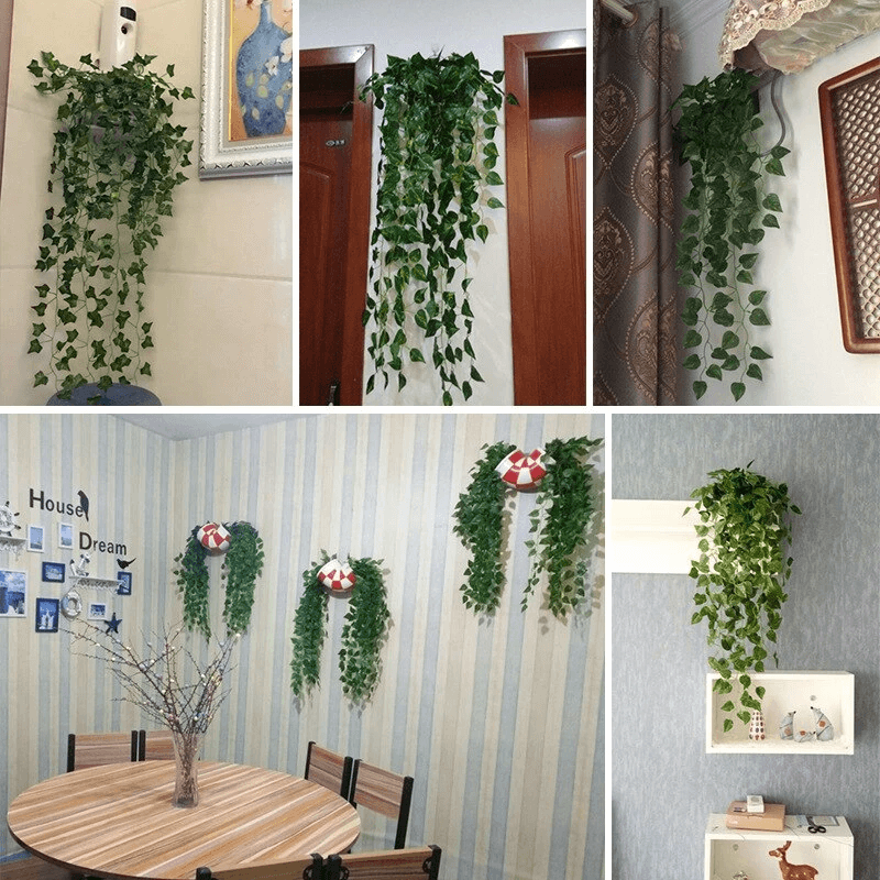 Sztuczna Roślina Dekoracja Ścienna
