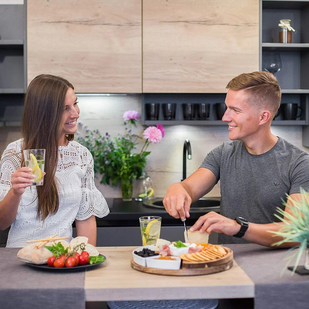 Carvallo – Elegancka Deska Serów i Zestaw Noży do Uroczystych Prezentacji
