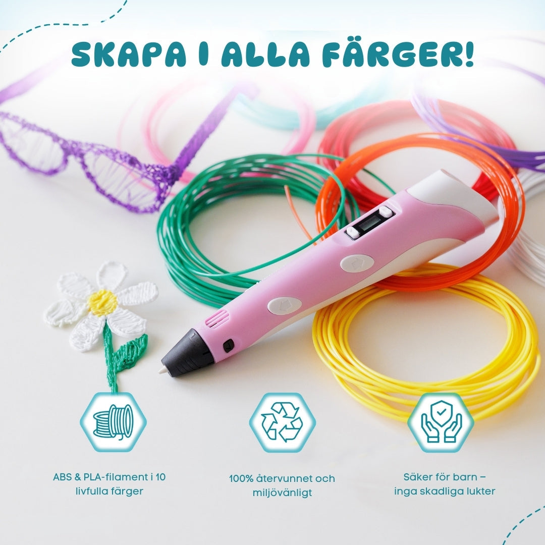WonderPen™ 3D-długopis Zestaw startowy