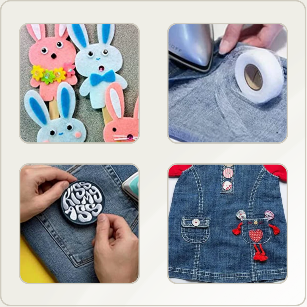 StitchFree – Taśma dwustronna | Mocny klej bez potrzeby szycia